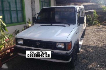 Toyota Tamaraw FX 1996 MT White Fresh For Sale 