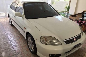 HONDA CIVIC Sir Body 1999 AT White For Sale 