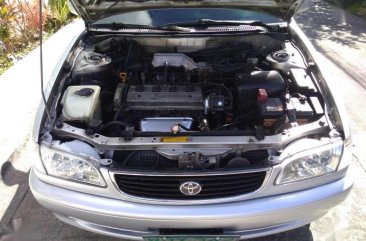 1998 Toyota Corolla Gli AT Silver Sedan For Sale 