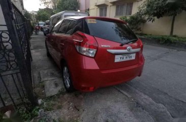 2016 Toyota Yaris 1.3 E Red Automatic For Sale 