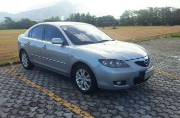 Fresh MAZDA 3 2008 AT Silver Sedan For Sale 