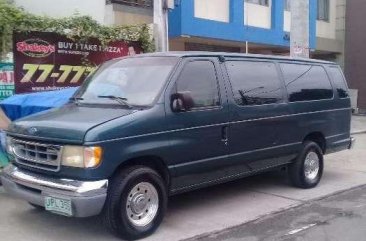 Ford E350 Van 1999 Manual Green For Sale 