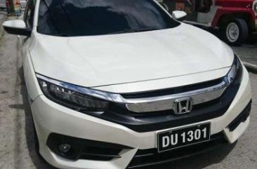 Honda Civic 2017 AT White Sedan Sedan For Sale 