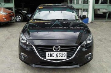 Fresh 2015 Mazda 3 AT Black Sedan For Sale 
