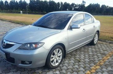 Fresh MAZDA 3 2008 AT Silver Sedan For Sale 