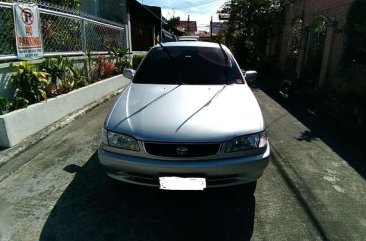 1998 Toyota Corolla Gli AT Silver Sedan For Sale 