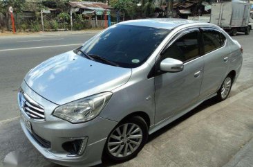 2014 Mitsubishi Mirage G4 GLS AT SIlver For Sale 