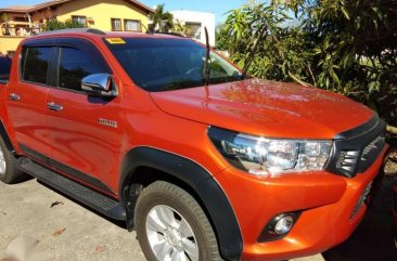 2016 Toyota Hilux 2.8G 4x4 TRD Automatic Orange For Sale 