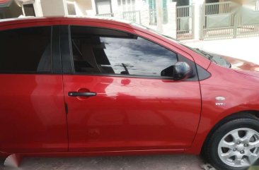 Toyota Vios J 2010 Manual Red Sedan For Sale 