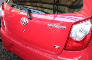 2017 Toyota Wigo 1.0G Manual RED For Sale 