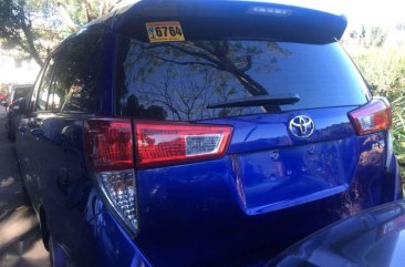 2016 Toyota Innova 2.5 E Blue Automatic Transmission for sale