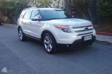 2014 Ford Explorer 2.0L Eco Boost White For Sale 