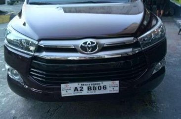 2018 Toyota Innova 2.8 G Diesel Red For Sale 