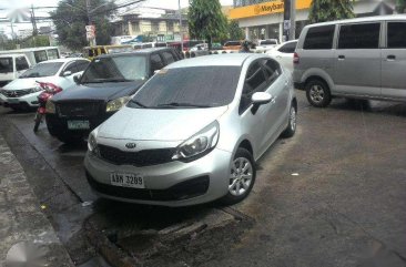 Fresh Kia Rio Sedan 2015 Manual Silver For Sale 