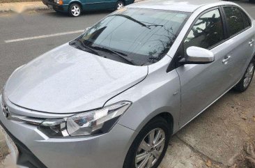 GRAB ACTIVE 2015 Toyota Vios 1.3 E Automatic Silver for sale