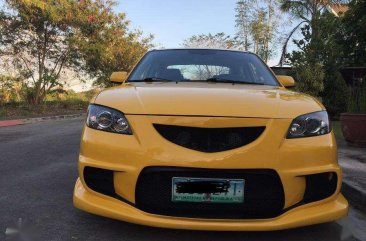 Mazda 3 2005 1.6 AT Yellow Sedan For Sale 