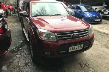 2014 Ford EVEREST Manual Red SUV For Sale 