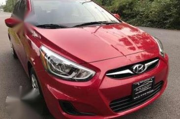 Hyundai Accent 2015 Manual Red Sedan For Sale 