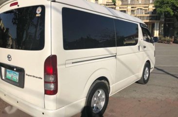 Toyota Hiace Super Grandia 2008 AT White For Sale 