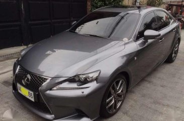 2014 Lexus Is350Fsports Gray Sedan For Sale 