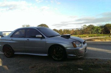 Subaru WRX STI 2004 Silver Sedan Very Fresh For Sale 