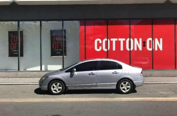 Honda Civic 2007 Best Offer Silver For Sale 