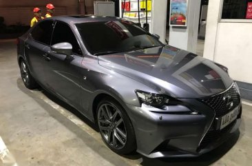 2014 Lexus Is350Fsports Gray Sedan For Sale 