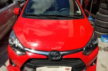 Toyota Wigo 2018 G Matic Newlook Red For Sale 