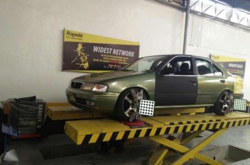 Nissan Sentra Series 4 1998 Green Best Offer For Sale 