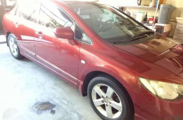 2007 Honda Civic FD Matic Red Sedan For Sale 