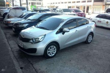 Fresh Kia Rio Sedan 2015 Manual Silver For Sale 