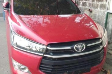 2016 Toyota Innova 2.0E Manual GAS RED For Sale 