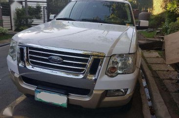 2007 Ford Explorer Eddie Bauer White SUV For Sale 