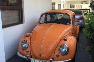 1967 Volkswagen German Beetle Orange For Sale 