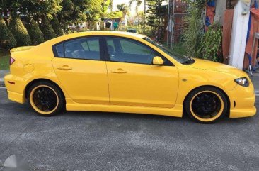 Mazda 3 2005 1.6 AT Yellow Sedan For Sale 