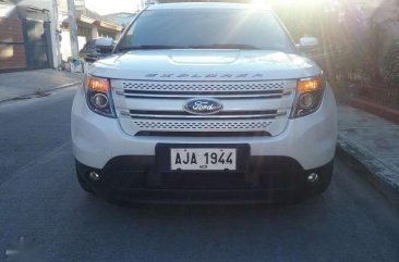 2014 Ford Explorer 2.0L Eco Boost White For Sale 