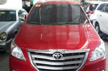 2014 Toyota Innova E variant Manual for sale