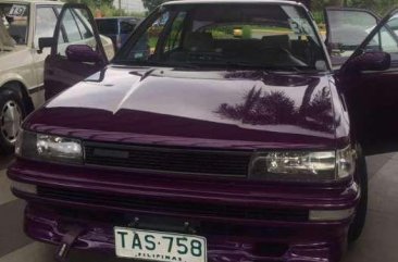 1991 Toyota Corolla XL Manual Purple For Sale 