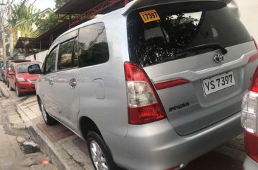 2016 Toyota Innova 2.5 E Silver Automatic Transmission for sale