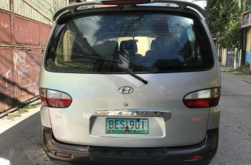 2001 Hyundai Starex AT Silver Van For Sale 