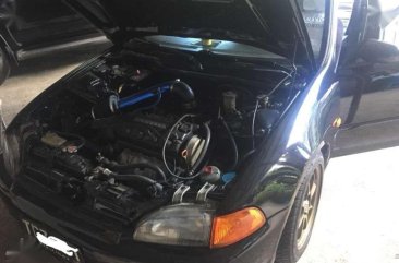 FOR SALE 1993 Honda Civic Hatchback Black 