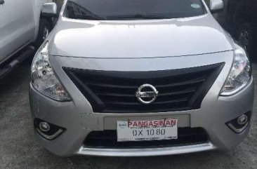 Nissan Almera 2016 A/T Silver Sedan For Sale 