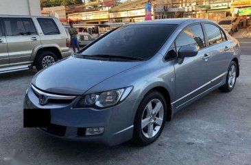2008 Honda Civic 1.8 S Gas Gray For Sale 