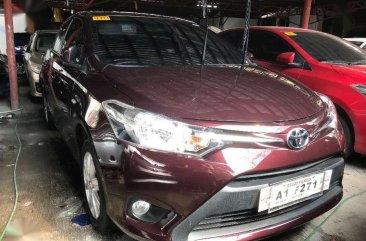 2017 Toyota Vios 1.3E Manual Blackish Red Limited Offer for sale