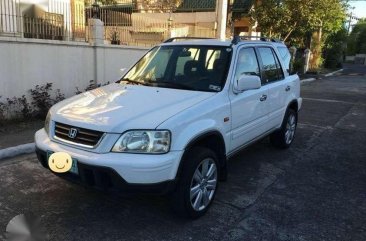 Honda CRV Gen1 2001 MT White For Sale 