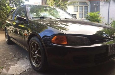 FOR SALE 1993 Honda Civic Hatchback Black 