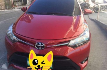 Toyota Vios 1.3 E Automatic Red Sedan For Sale 