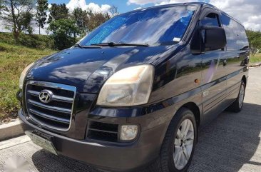 2007 Hyundai Starex CRDi AT Black Van For Sale 