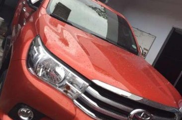 2017 Toyota Hilux 4x2 G Diesel AT Orange For Sale 