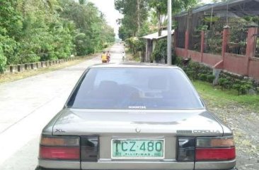 Toyota Corolla Manual Gray Sedan For Sale 